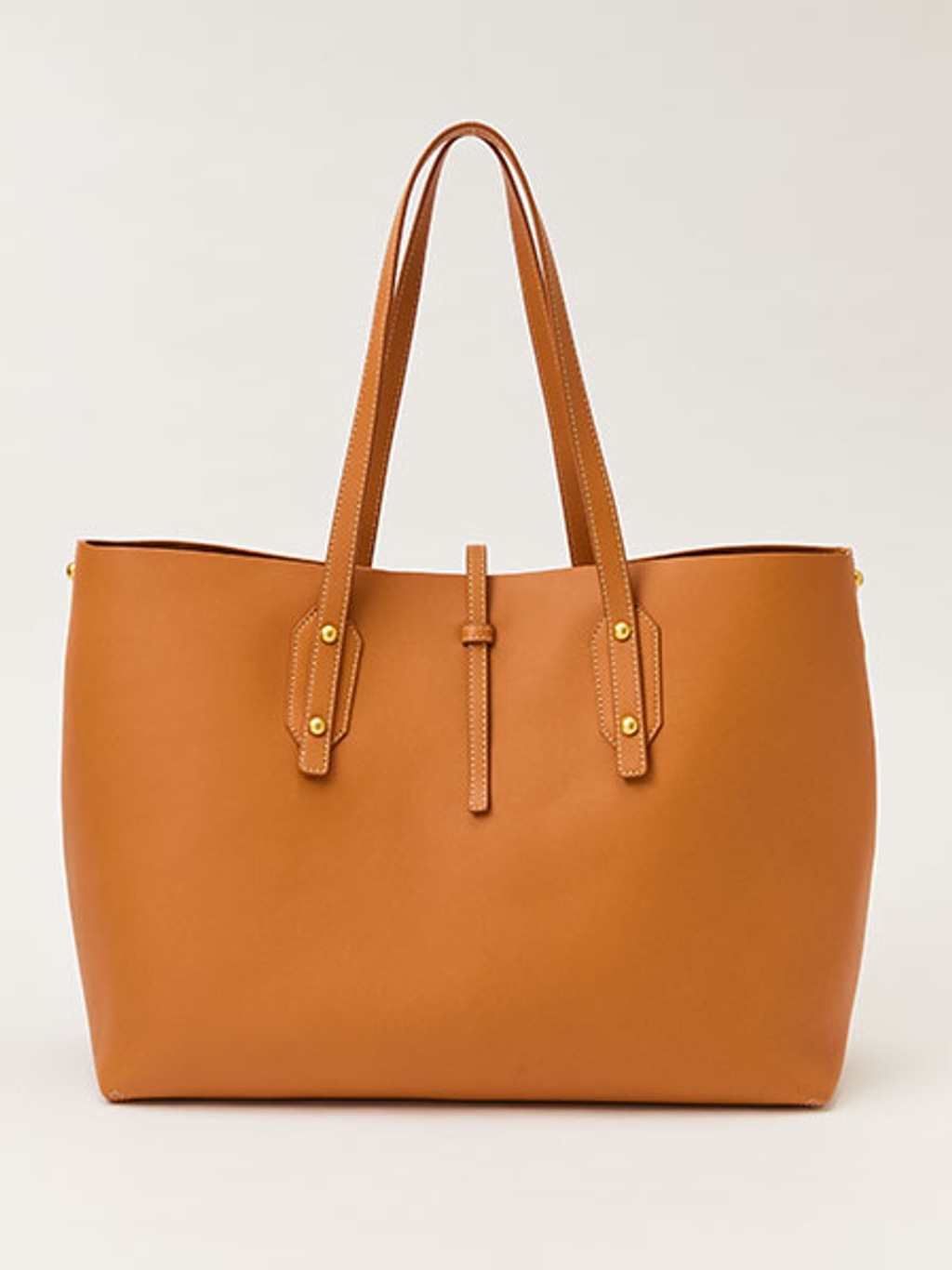 Product shot of leather tote Product shot of leather tote