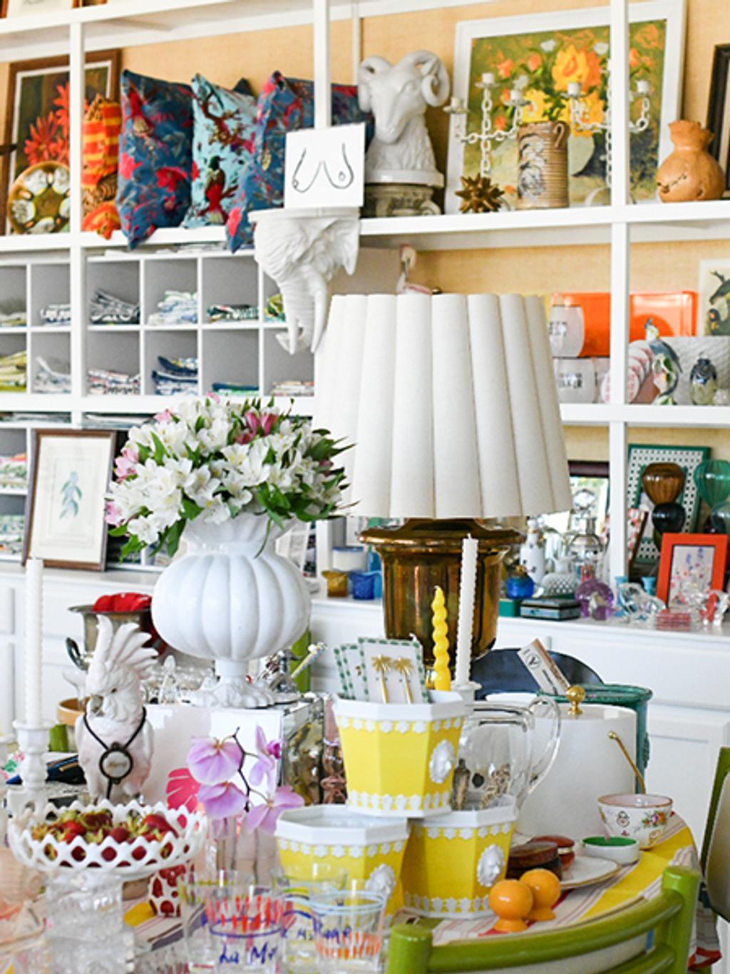 Mary & Crew's vintage finds.