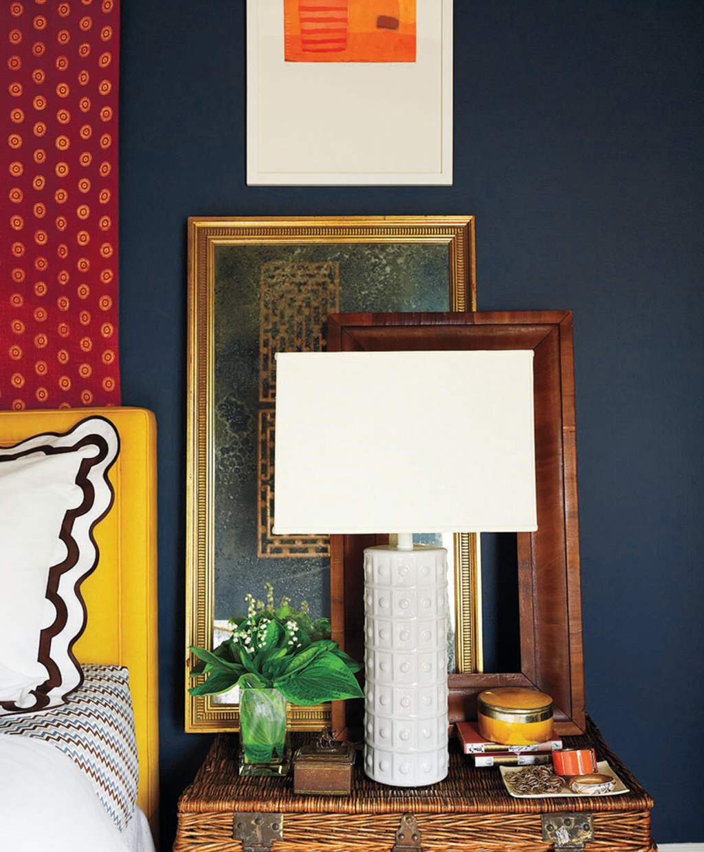  A coveted bedside aesthetic designed by Elaine.