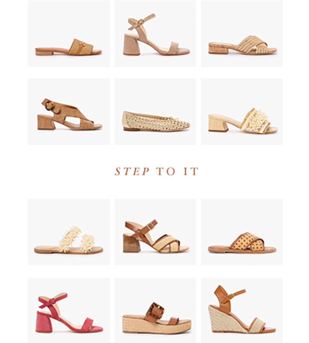 an array of 12 spring shoes