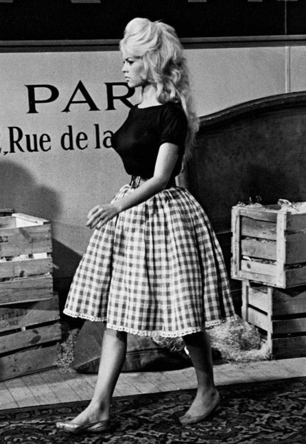 Brigitte Bardot in “Voulez-vous danser avec moi?” in 1960.