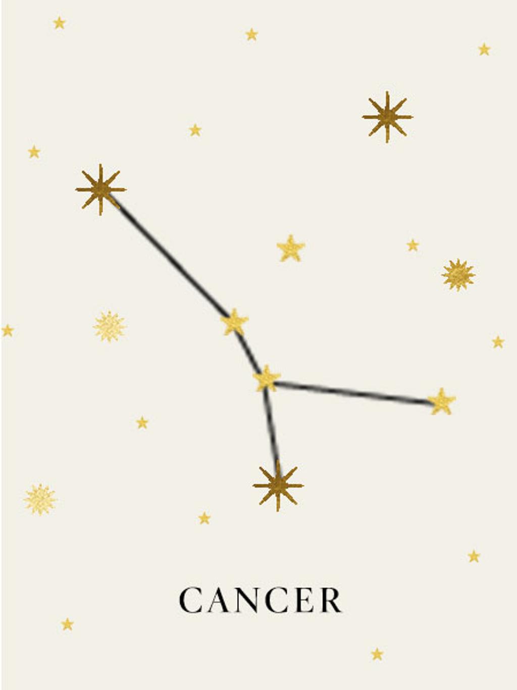 Cancer star sign Cancer star sign