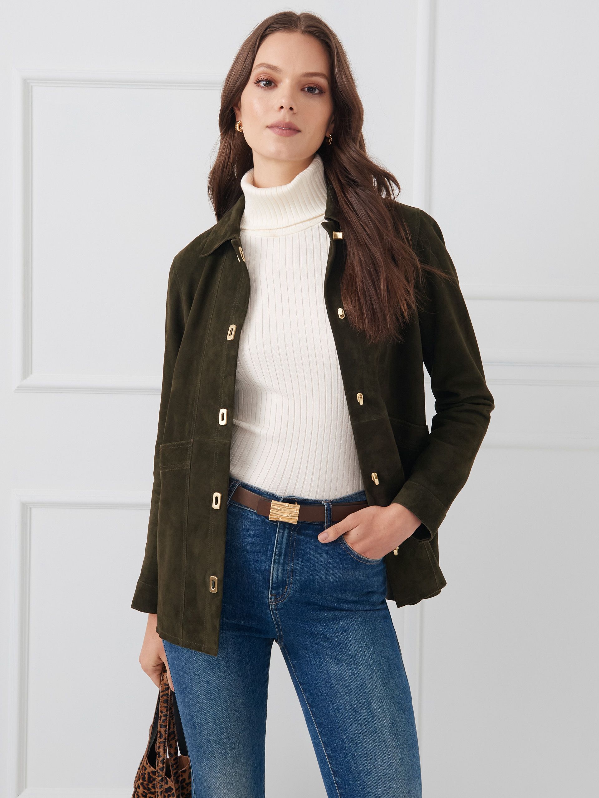 Kavya Suede Jacket