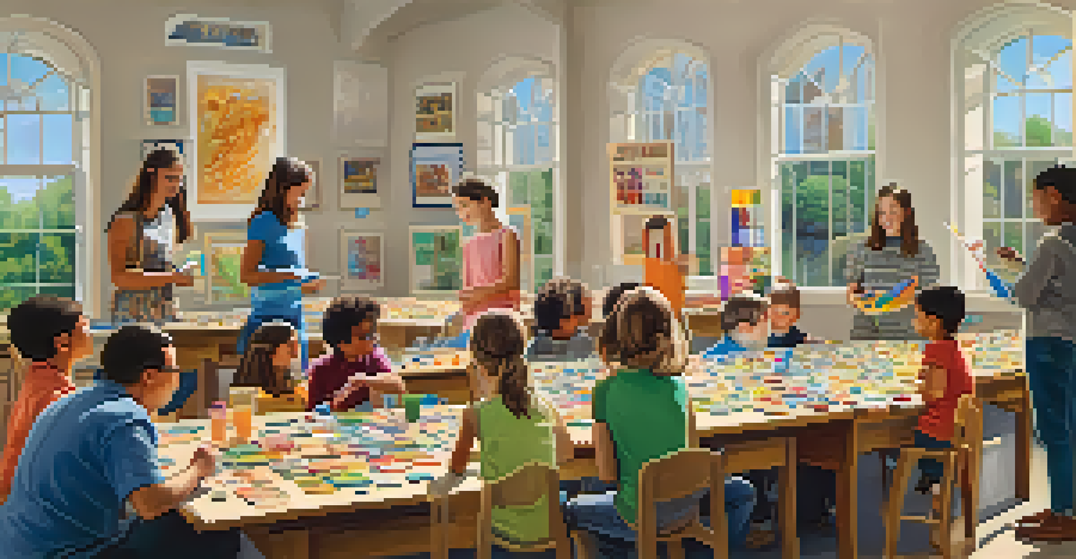 Children and adults participating in a hands-on science workshop at a local museum.