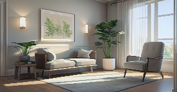 A cozy therapy room with natural light, a comfortable armchair, and calming decor.
