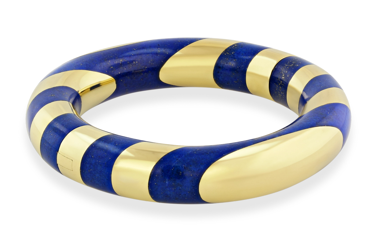 Tiffany & Co. Lapis Bangle Bracelet, by Angela Cummings