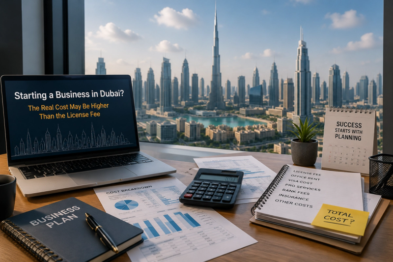 Starting a Business in Dubai? The Real Cost May Be Higher Than the License Fee