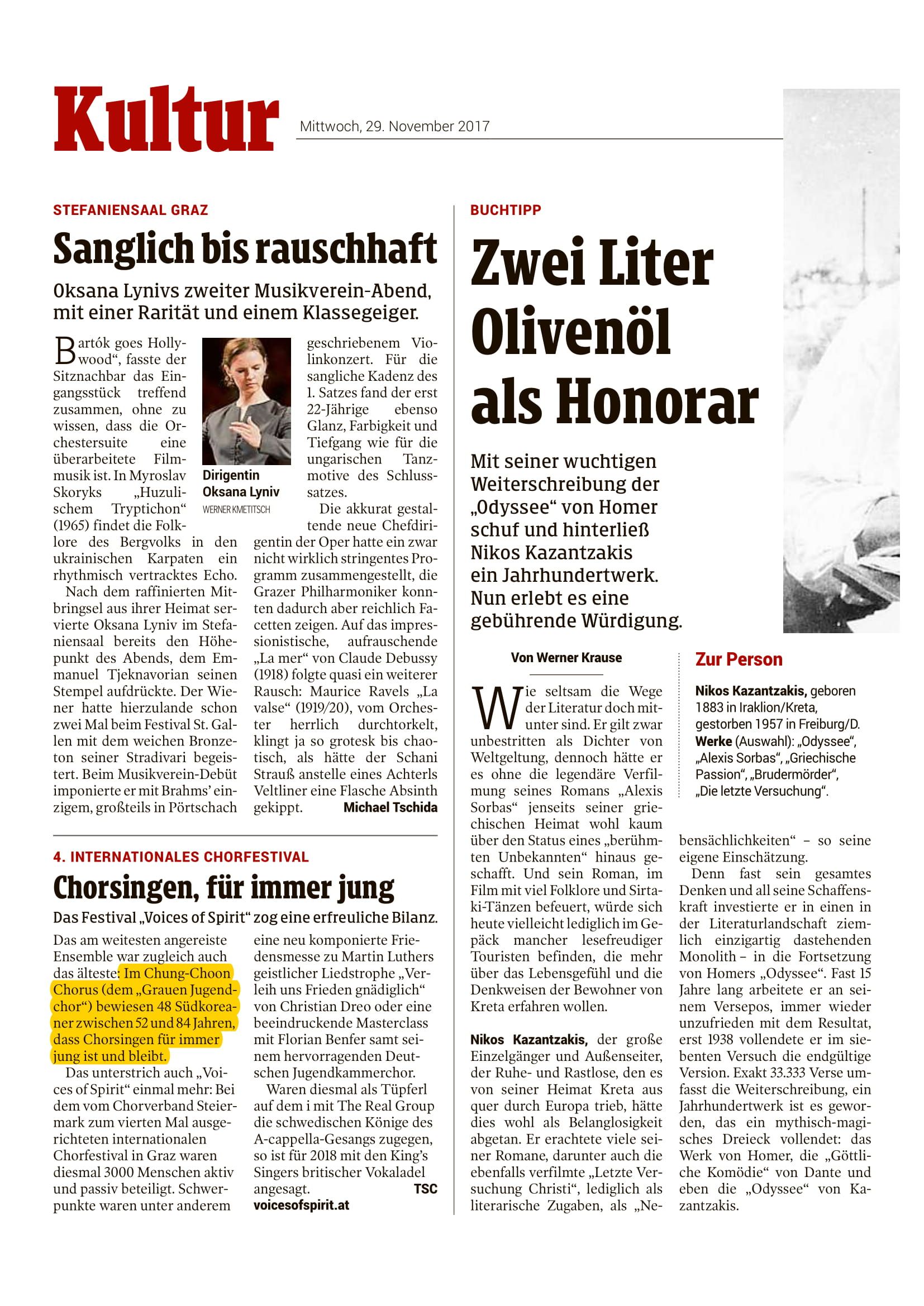 Kleine Zeitung_Vos_29.11.17 1