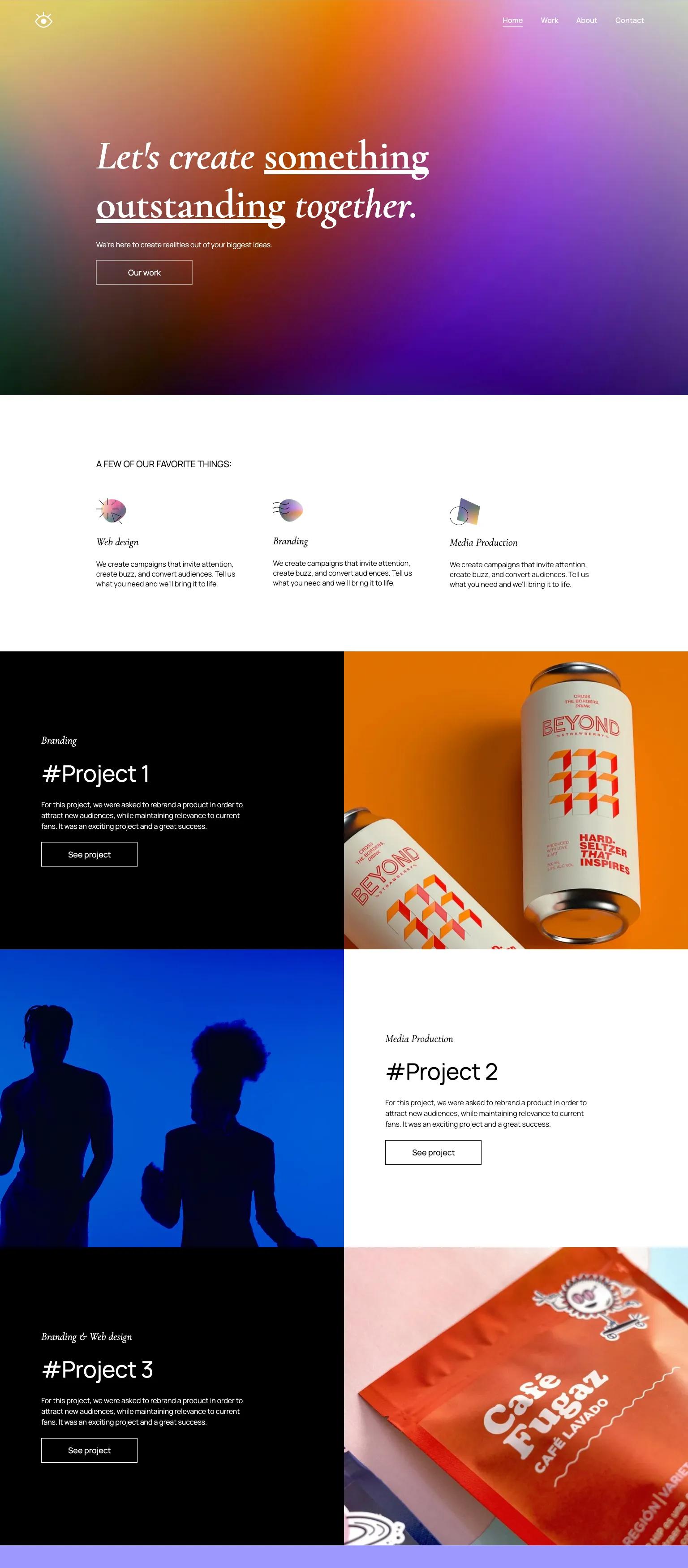 Design Agency screenshot