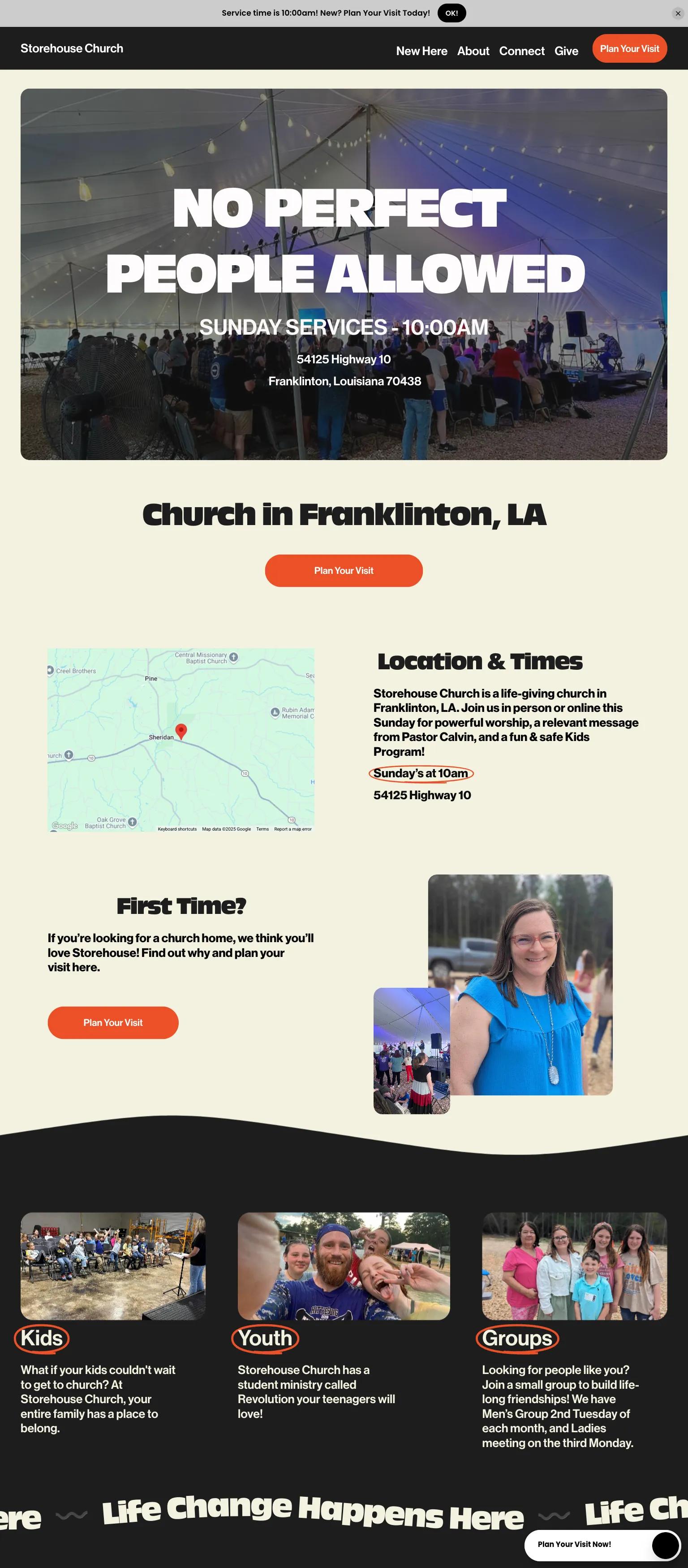 Storehouse Church screenshot