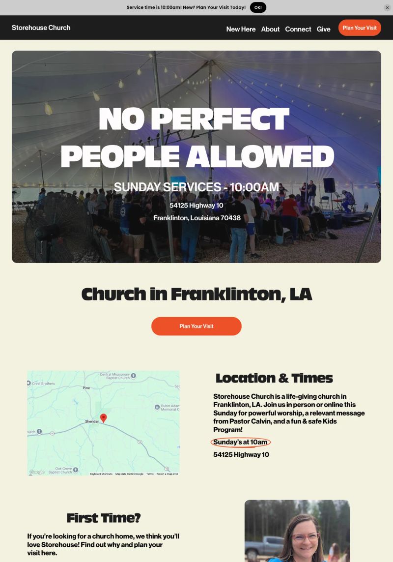 Storehouse Church screenshot