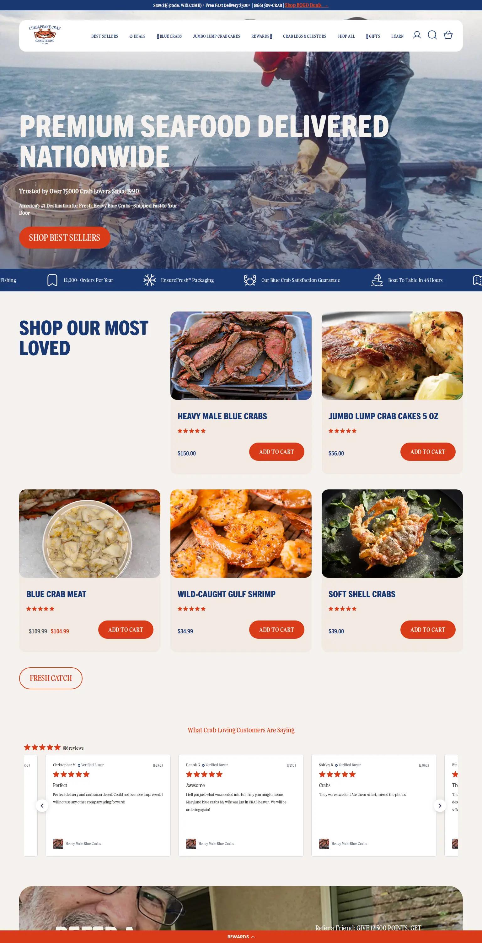 Chesapeake Crab Connection screenshot