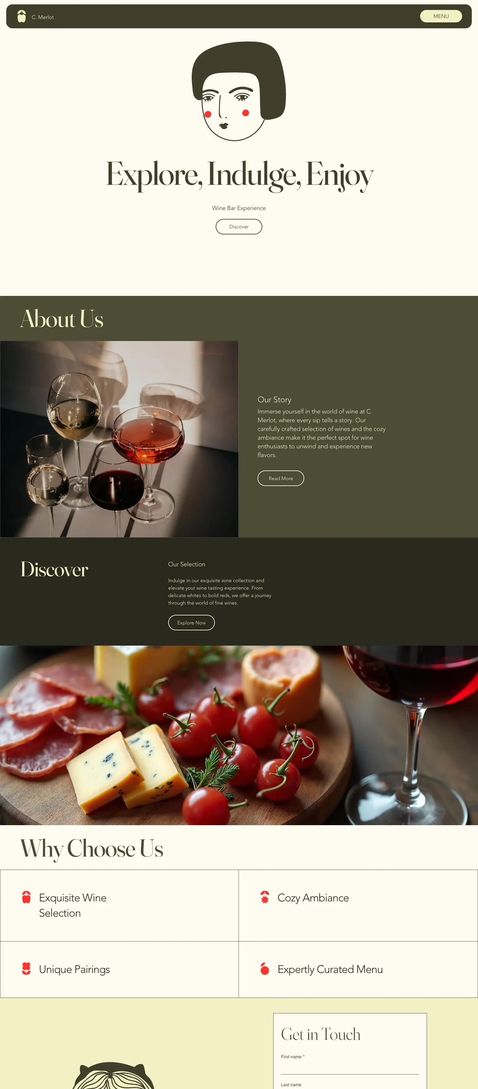 Wine Bar (Elegant) screenshot