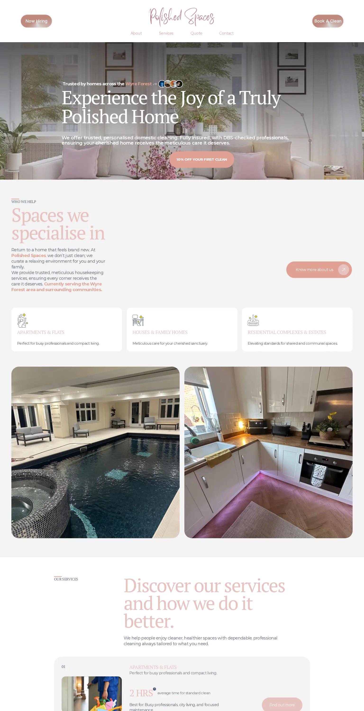 Polished Spaces screenshot