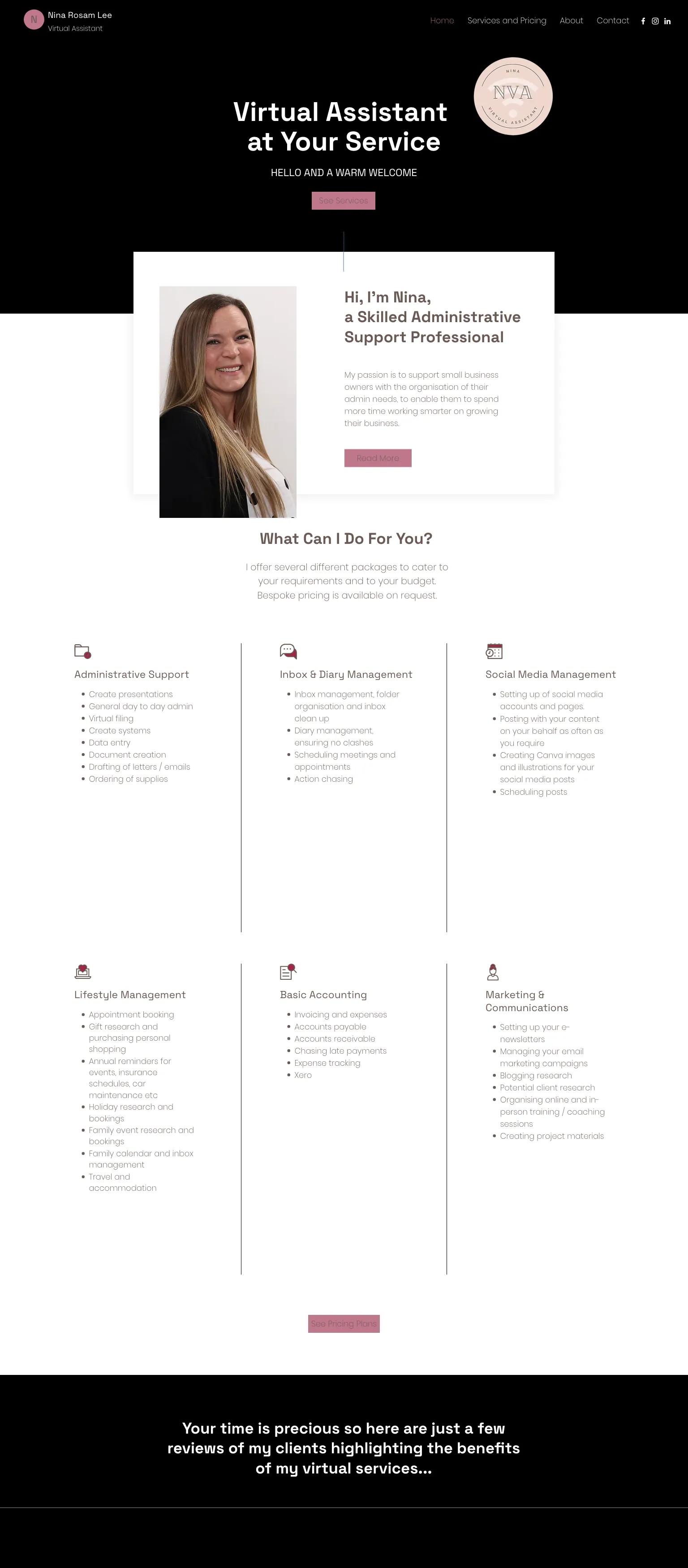 Nina Rosam Lee screenshot