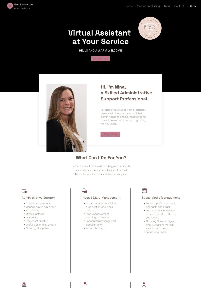 Nina Rosam Lee screenshot