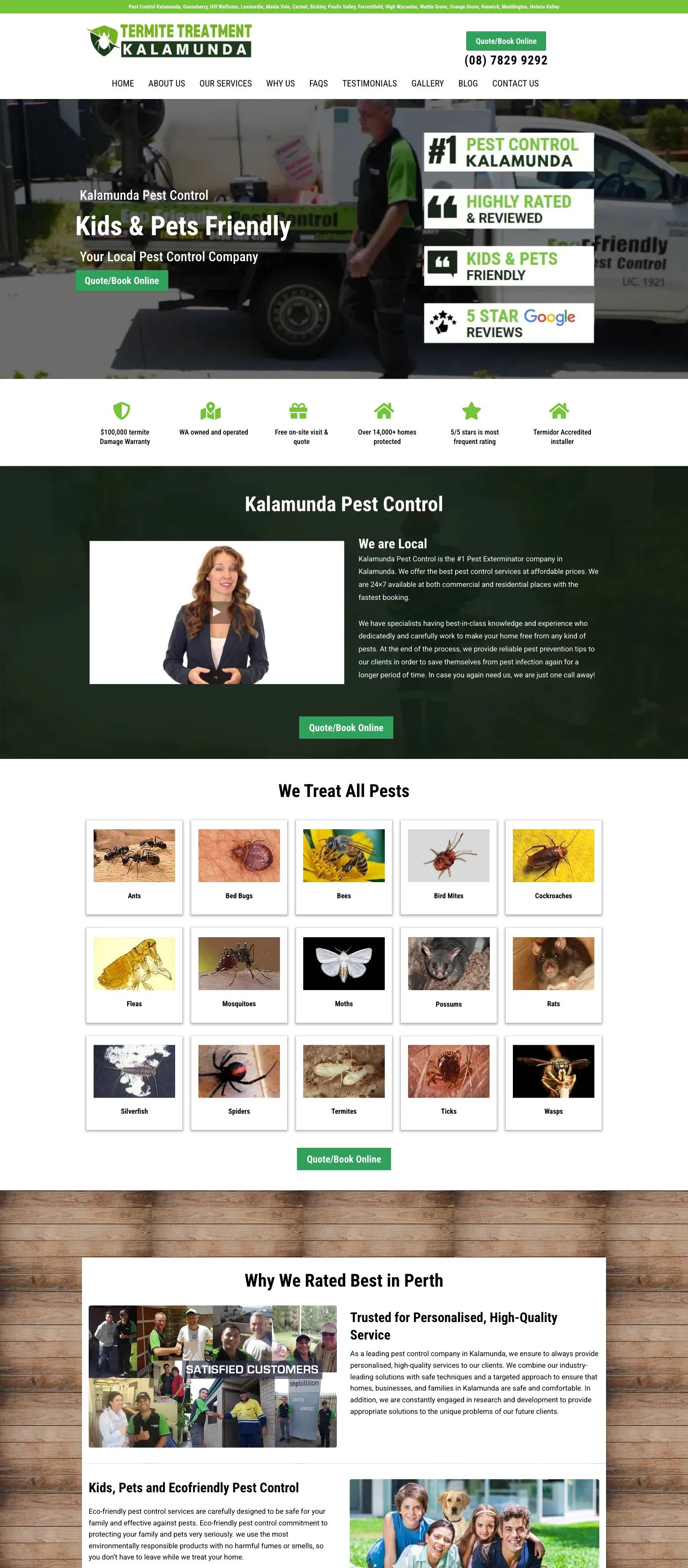 Kalamunda Pest Control screenshot