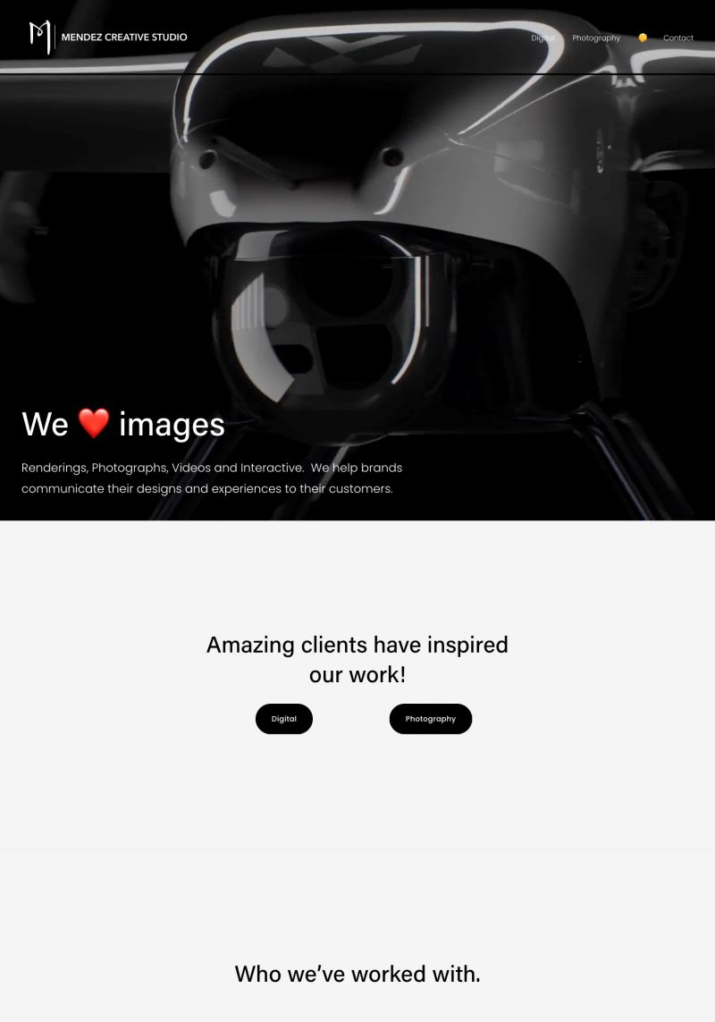 Mendez Creative screenshot
