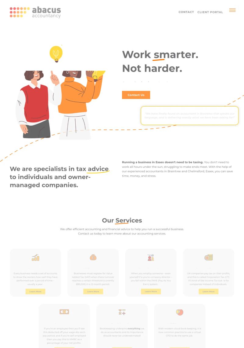 Abacus Accountancy screenshot