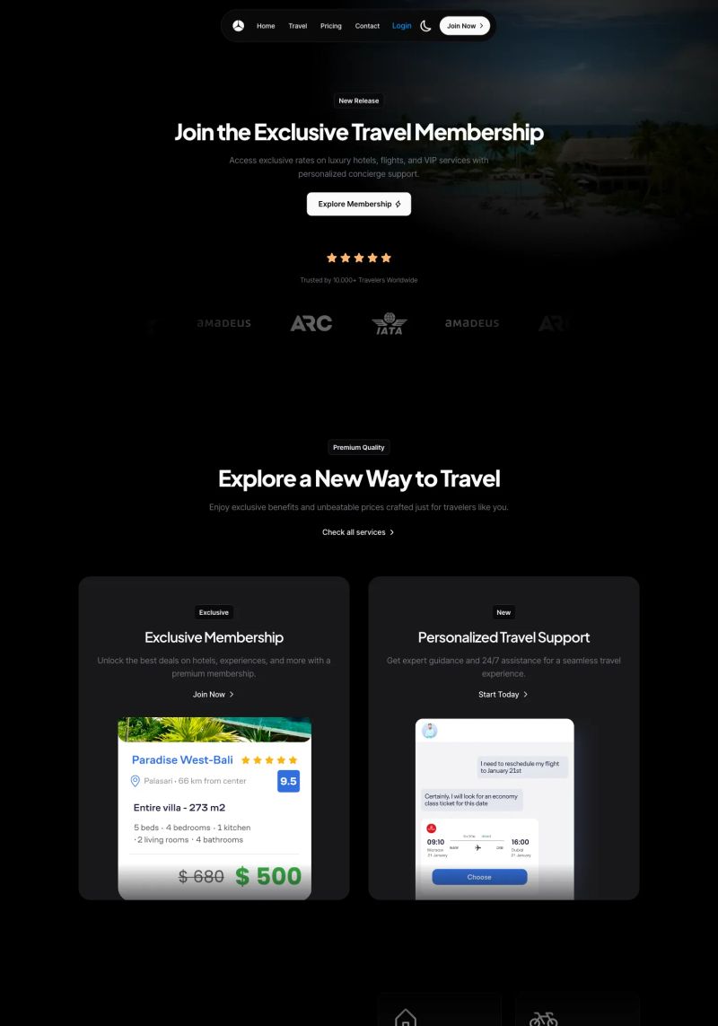 Try Travel screenshot