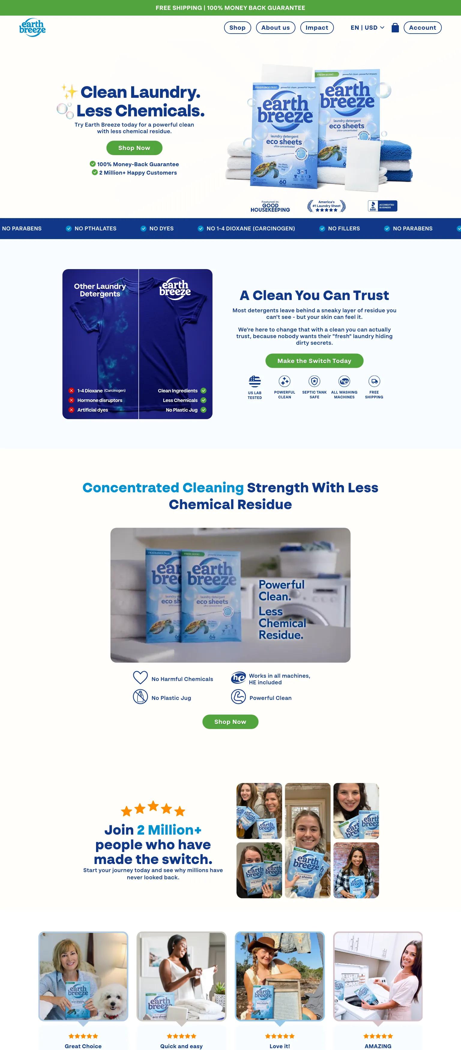 Earth Breeze screenshot