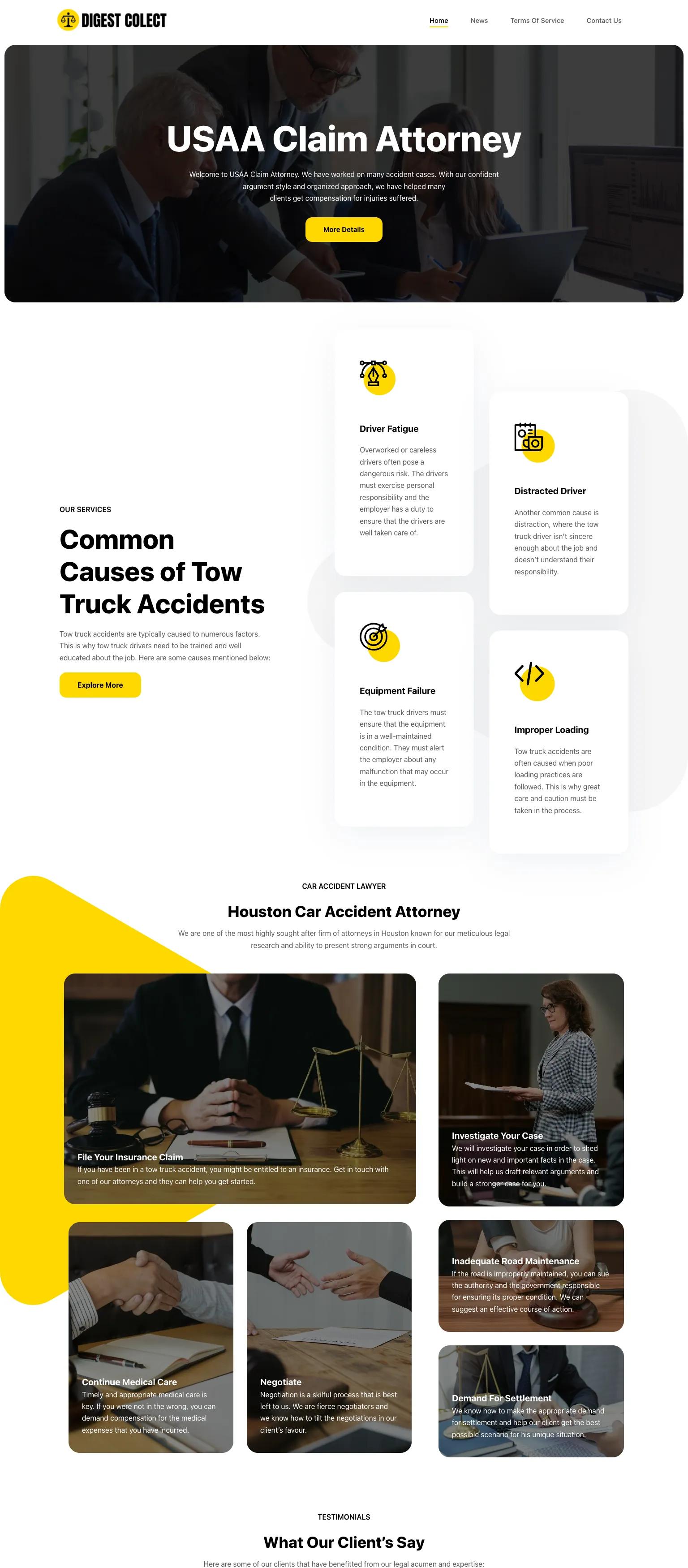 USAA Claim Attorney screenshot