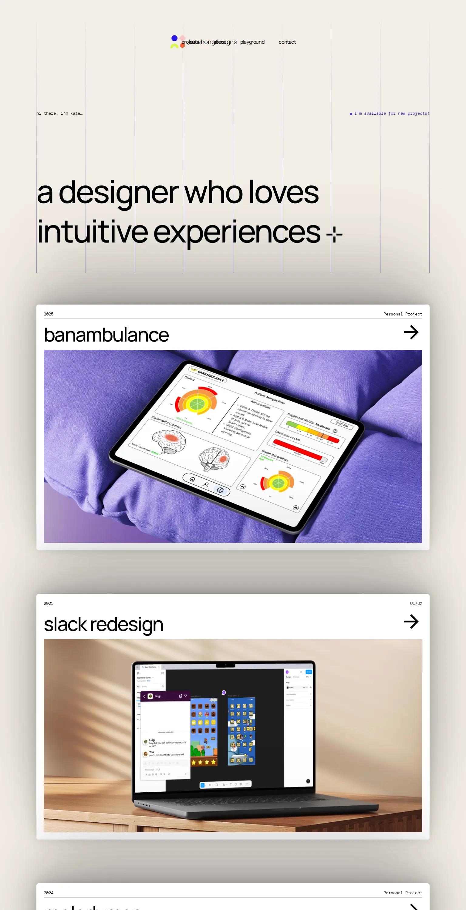 Kate Hong Designs screenshot