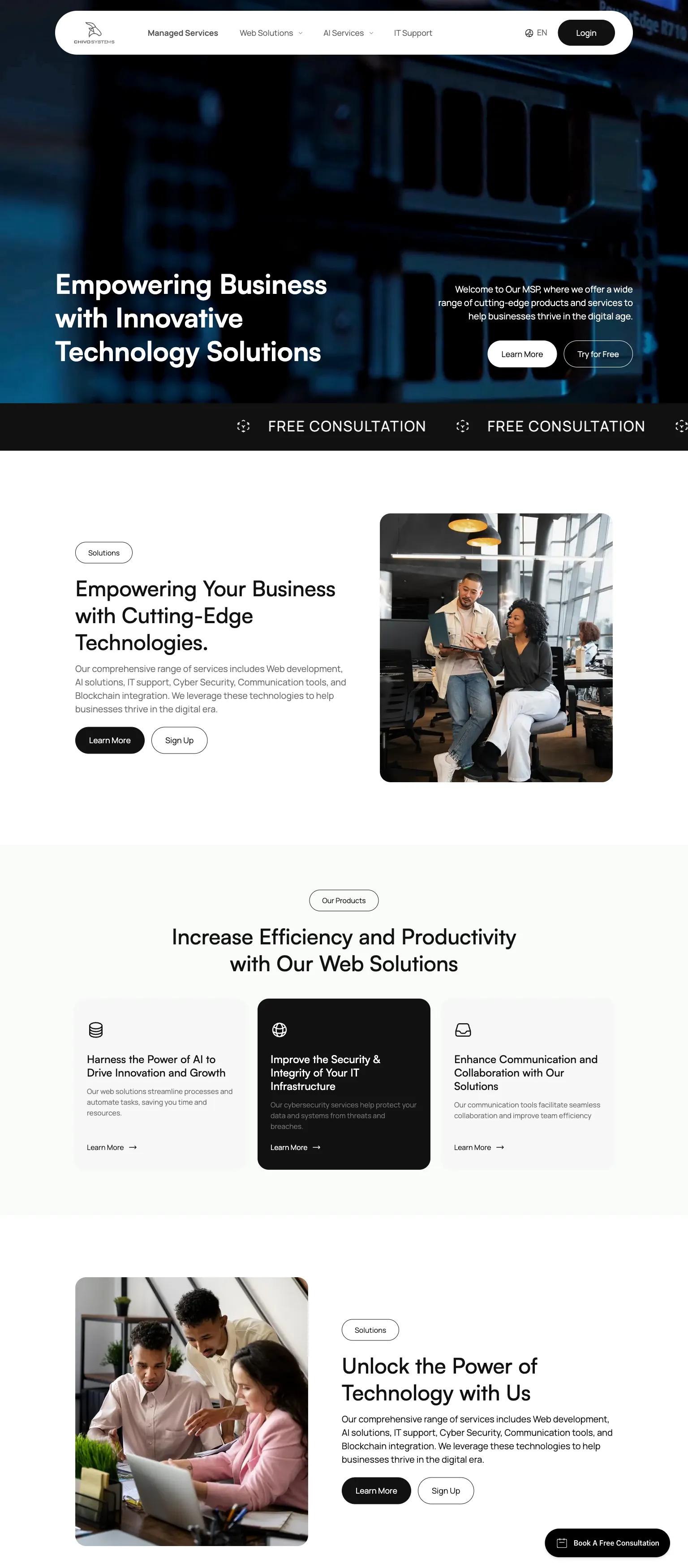 Chivo Systems screenshot