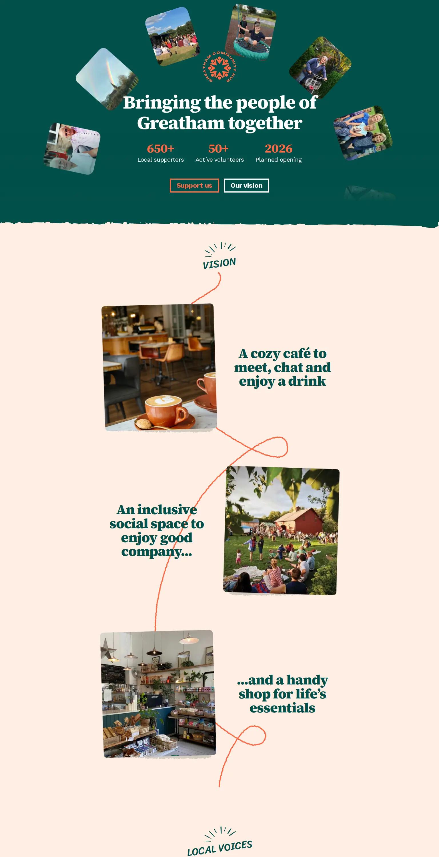 Greatham Community Hub screenshot