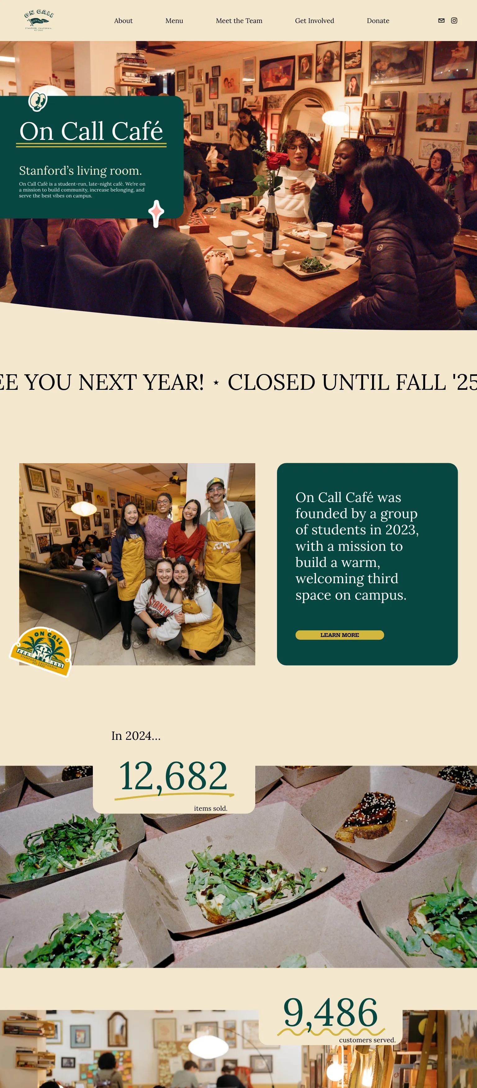 On Call Café screenshot