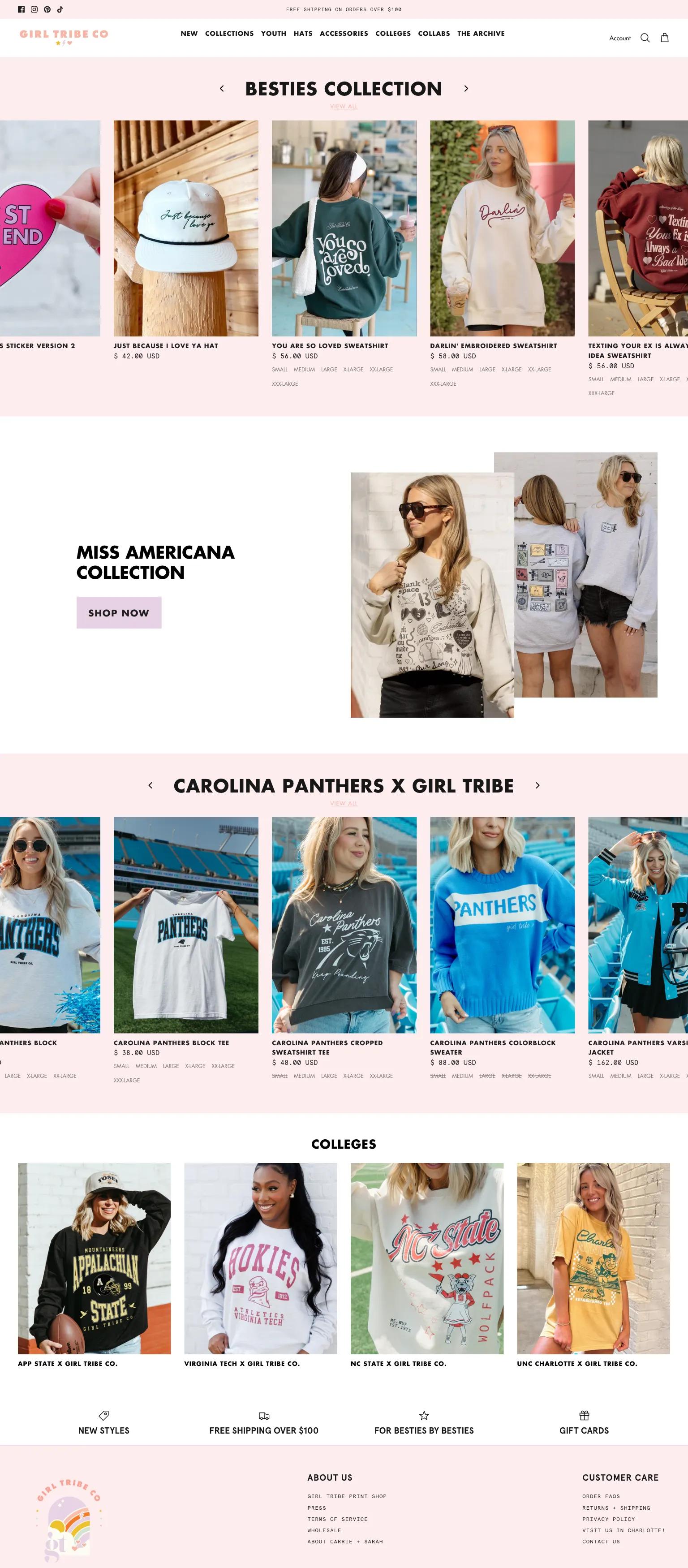 Girl Tribe Co. screenshot