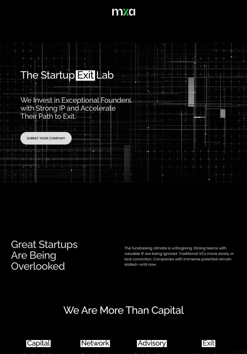 MXA Ventures screenshot