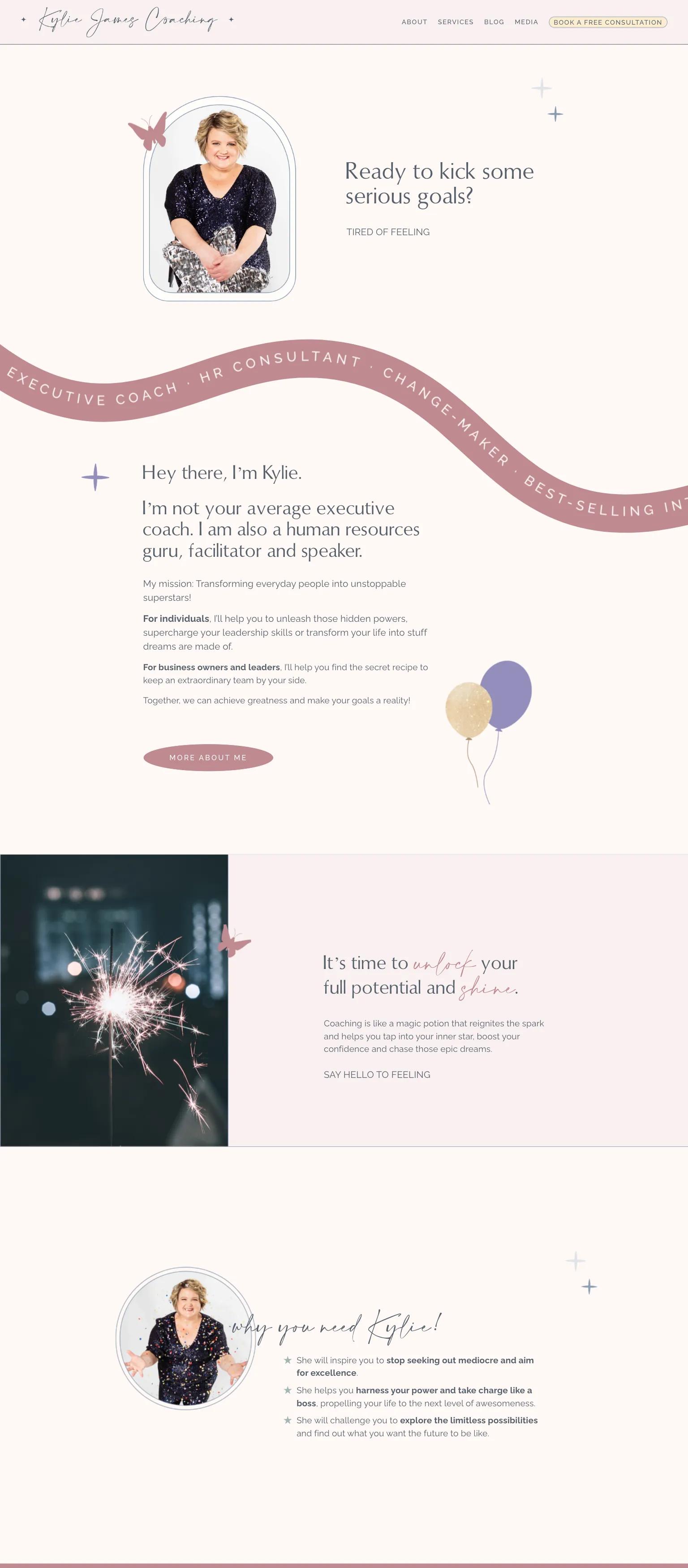 Kylie James Coaching screenshot