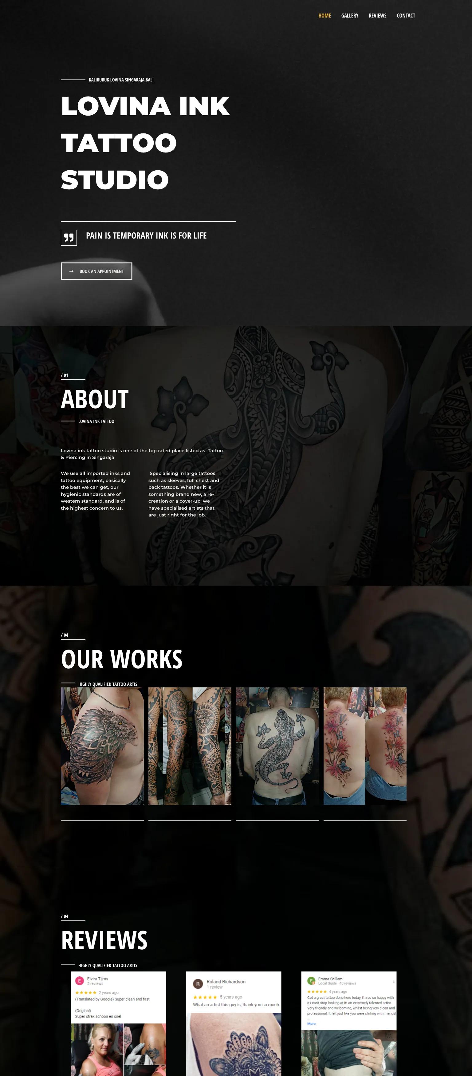 Lovina Ink Tattoo Studio screenshot
