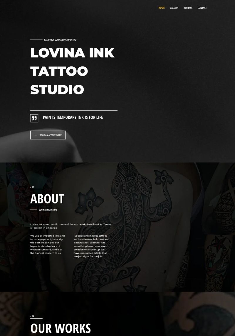 Lovina Ink Tattoo Studio screenshot