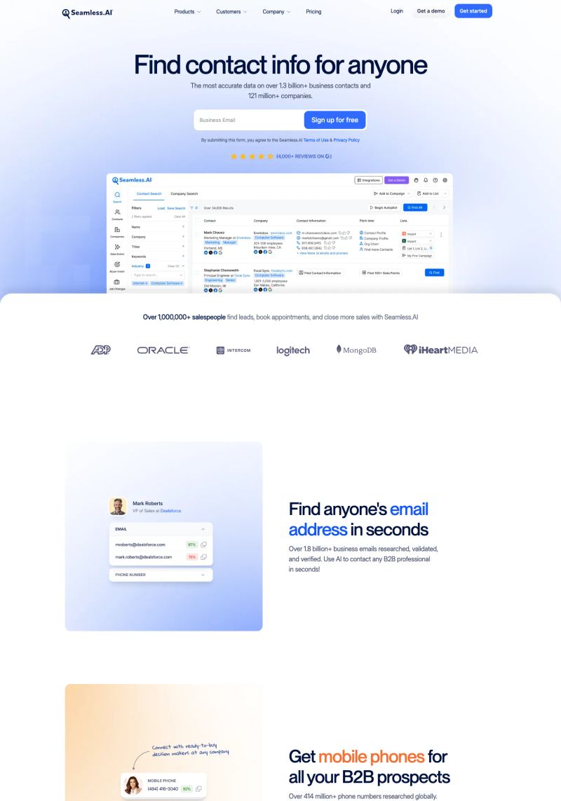 Seamless screenshot