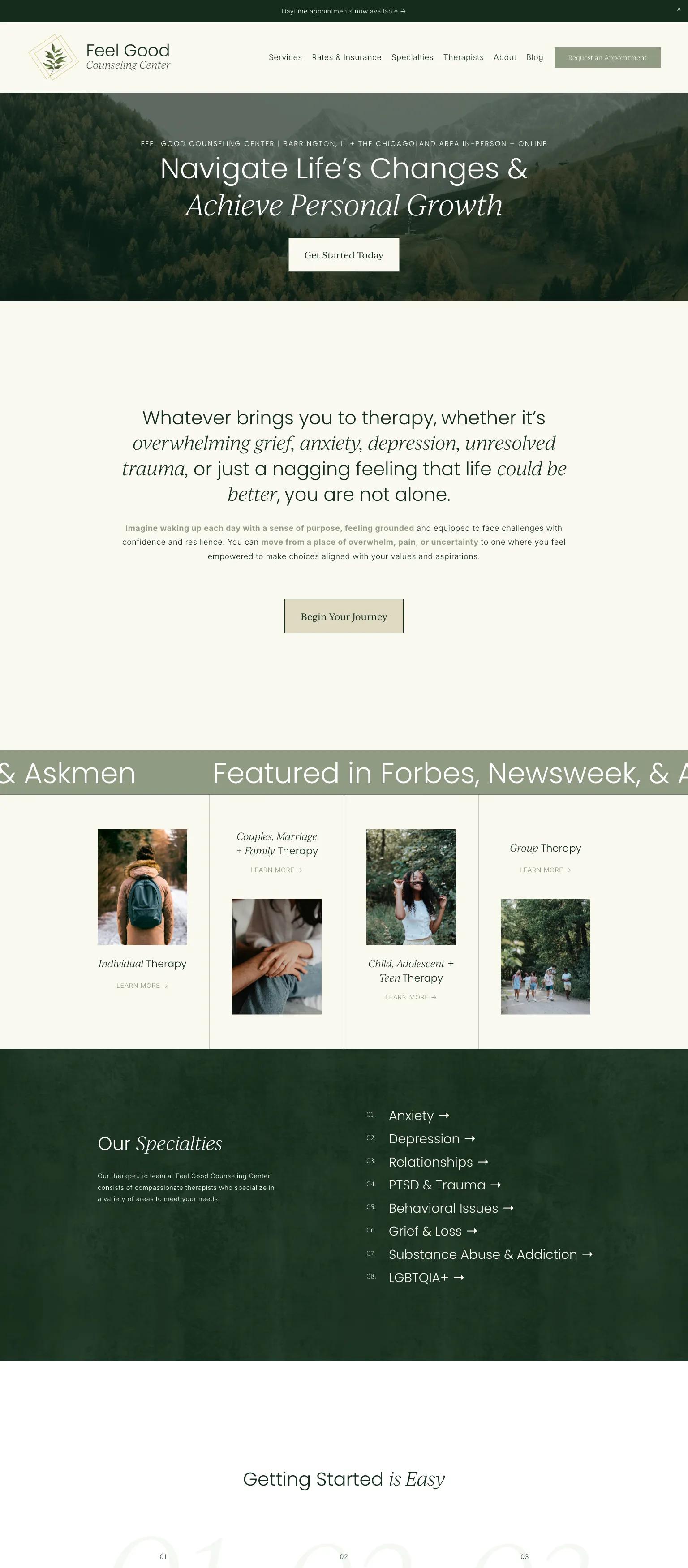 Feel Good Counseling screenshot