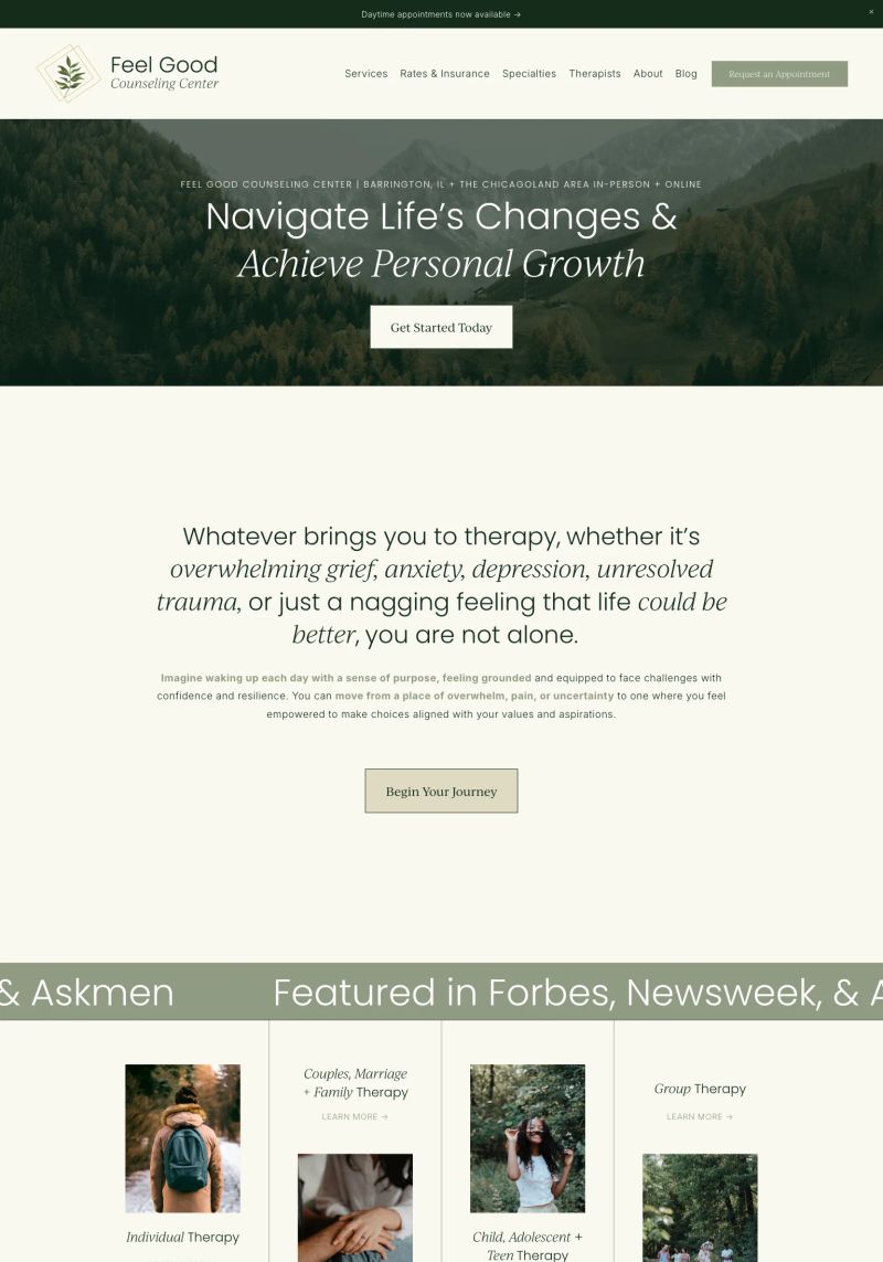 Feel Good Counseling screenshot
