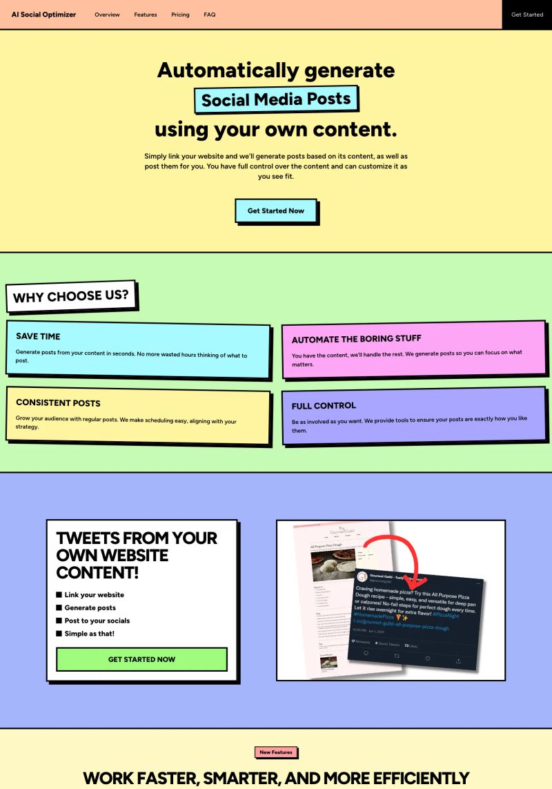 AI Social Optimizer screenshot
