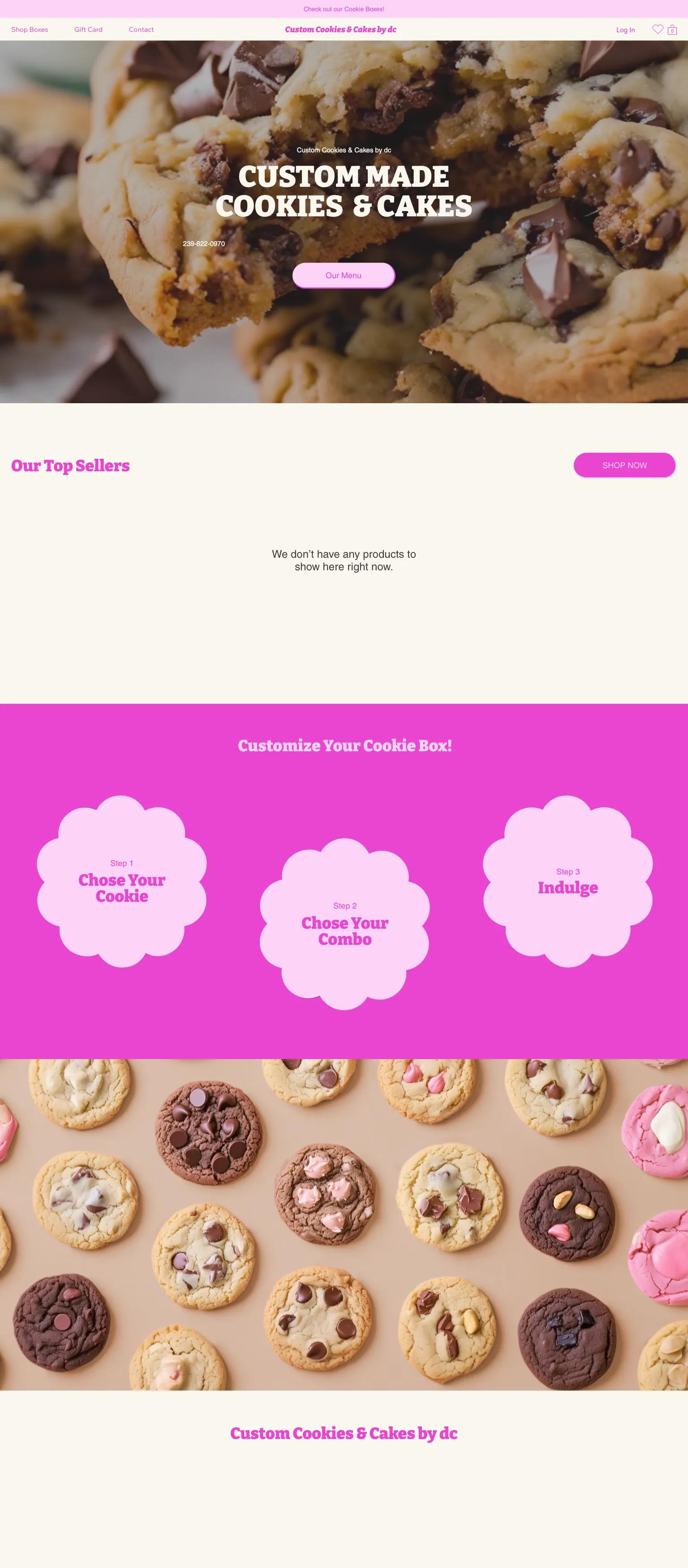 Custom Cookies & Cakes by dc screenshot