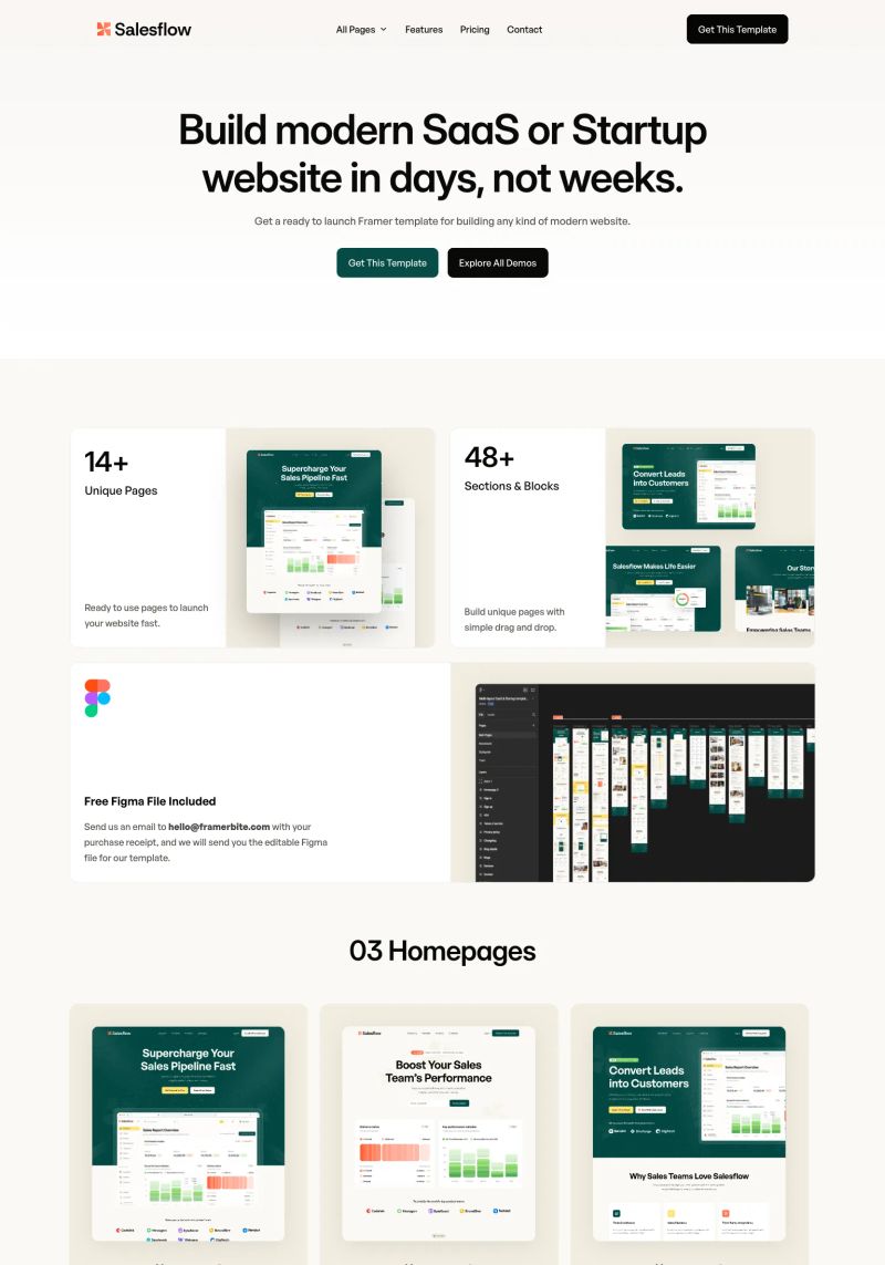 Salesfllow screenshot