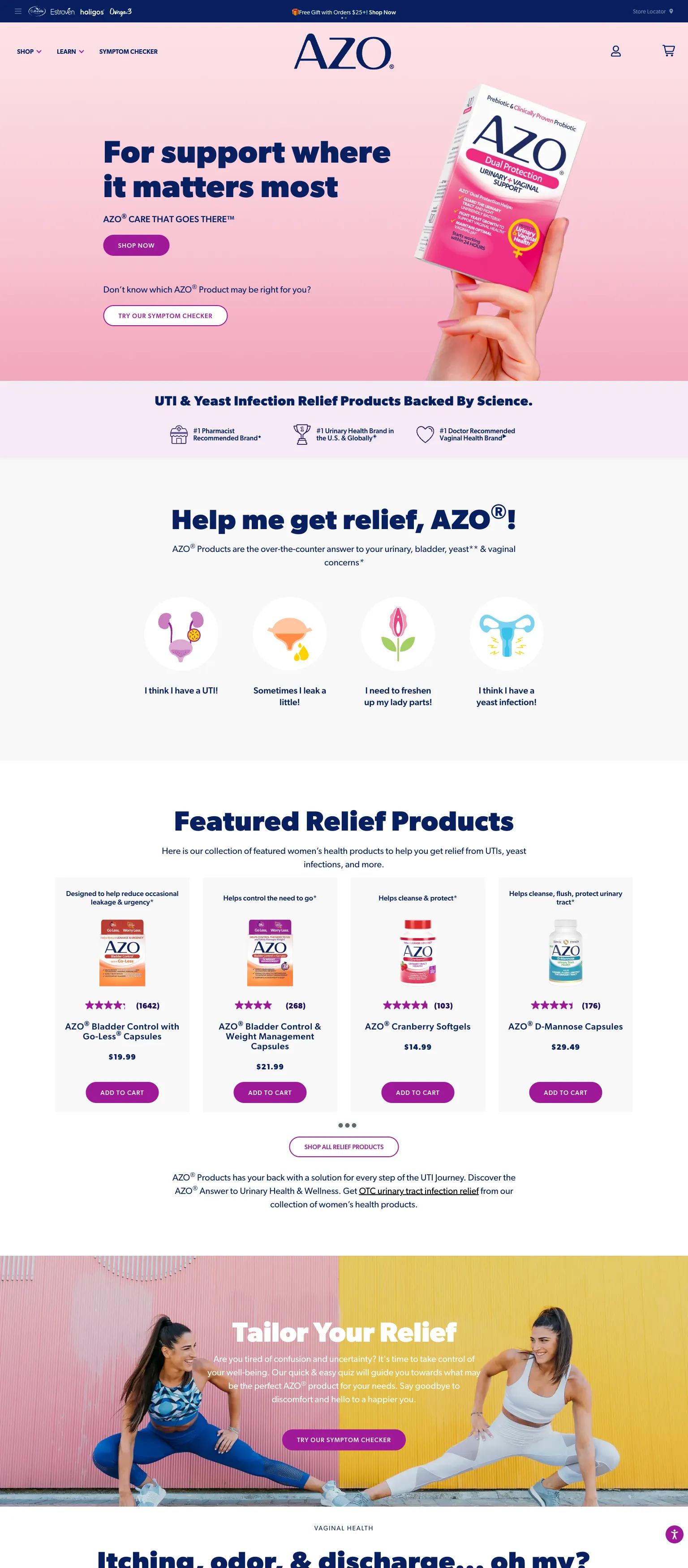AZO Products screenshot
