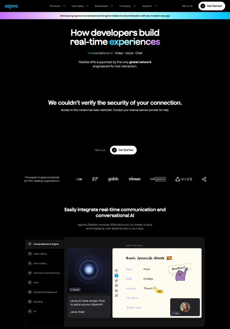 Agora screenshot