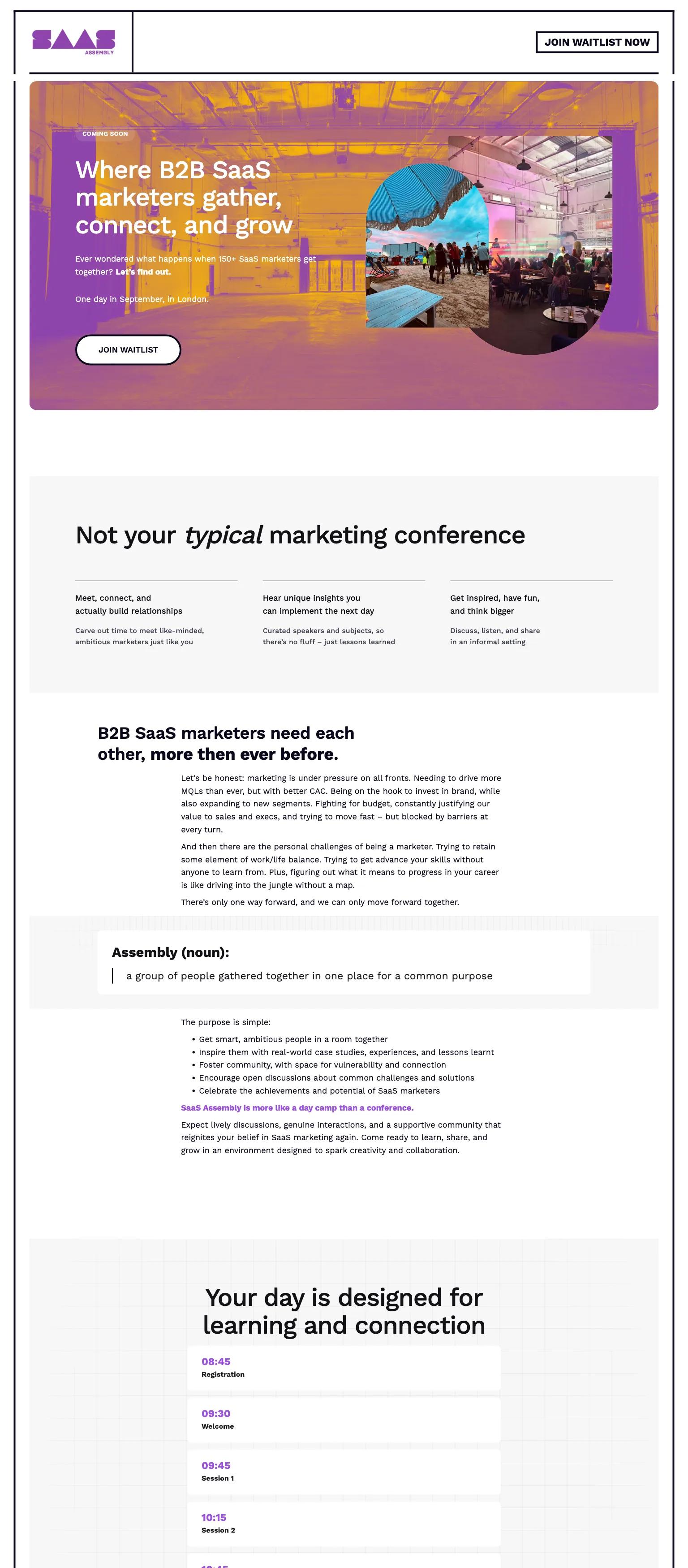 SaaS Assembly screenshot