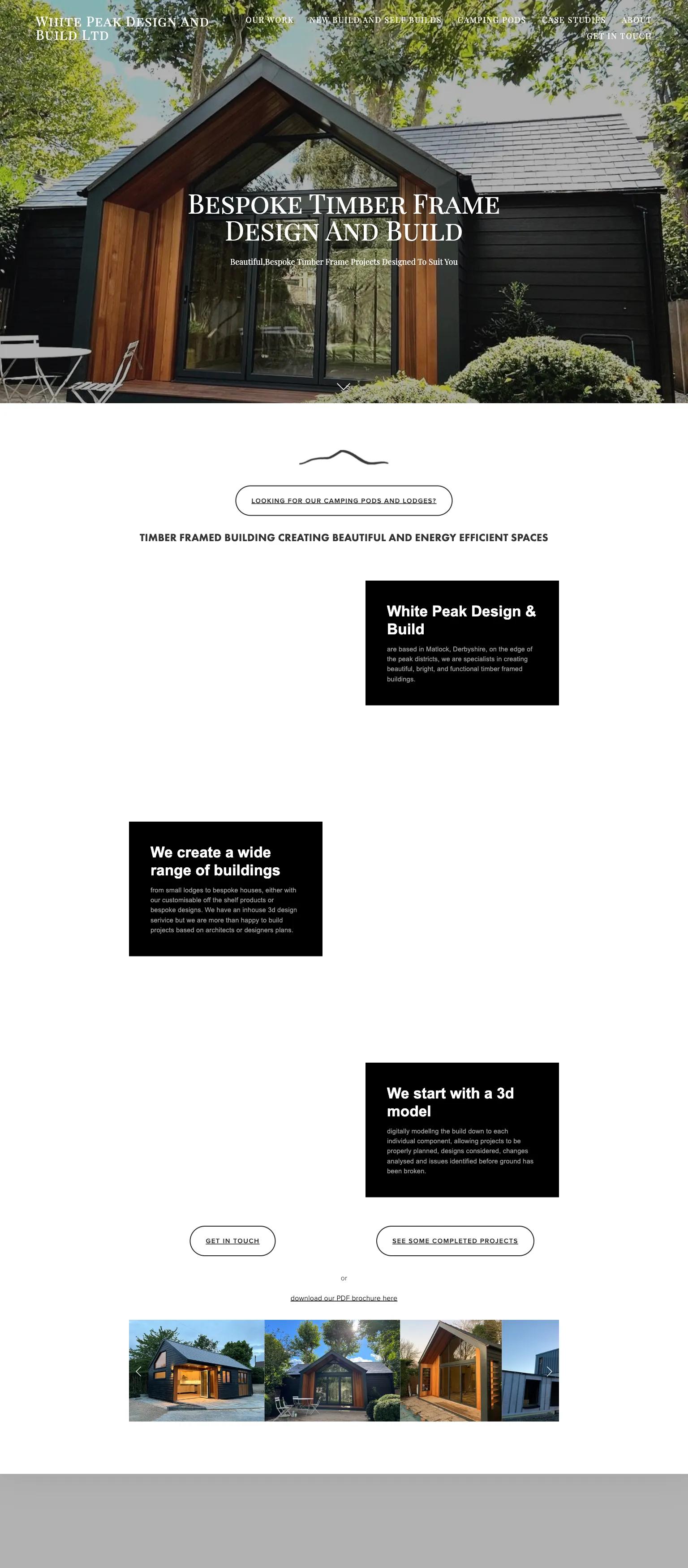 White Peak Design and Build screenshot