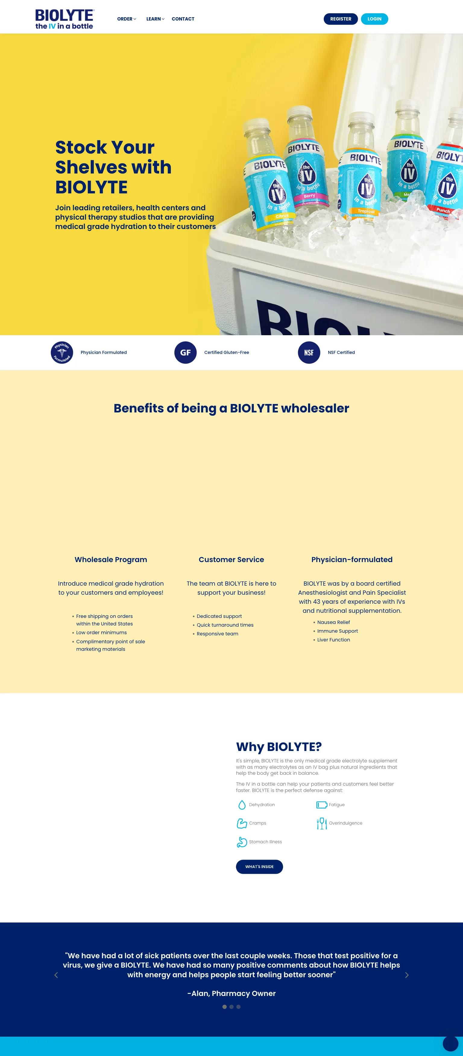 Drink Biolyte screenshot