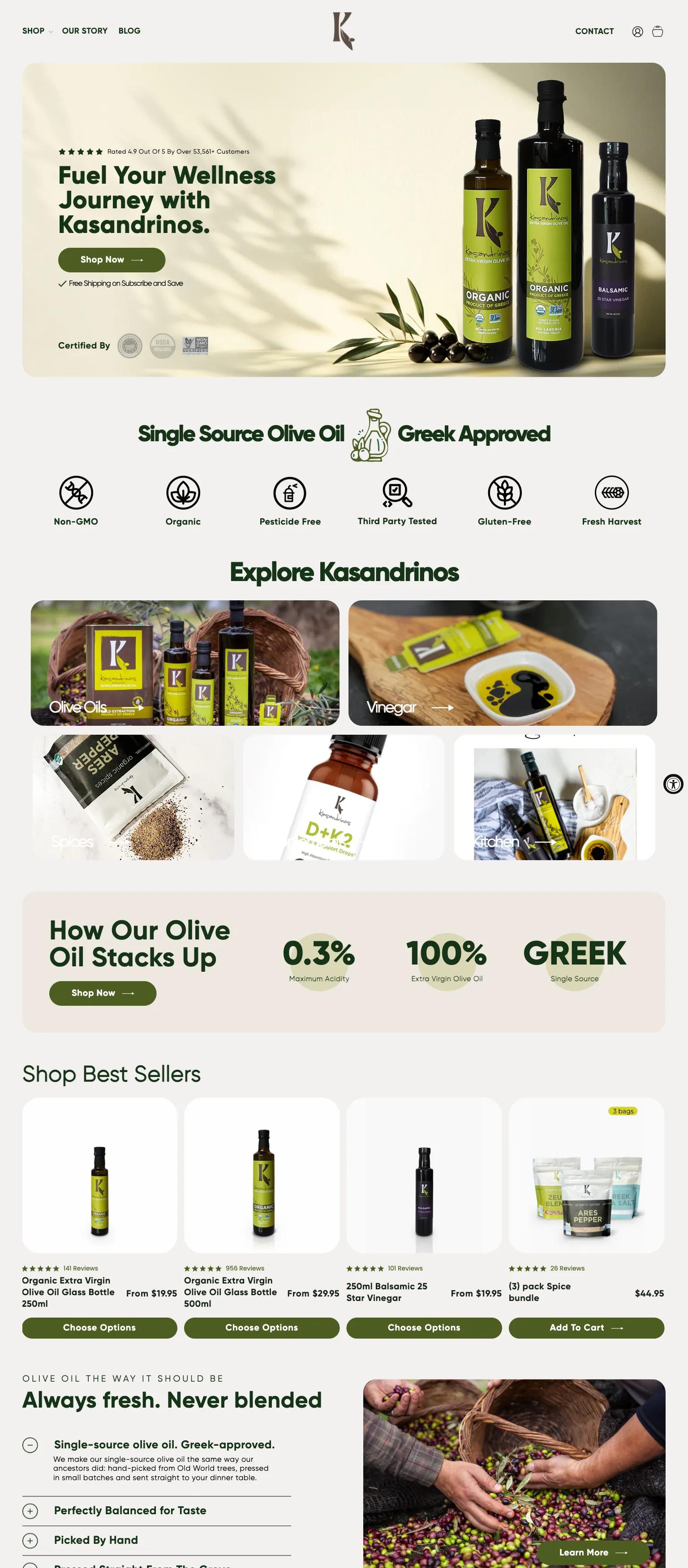 Kasandrinos screenshot