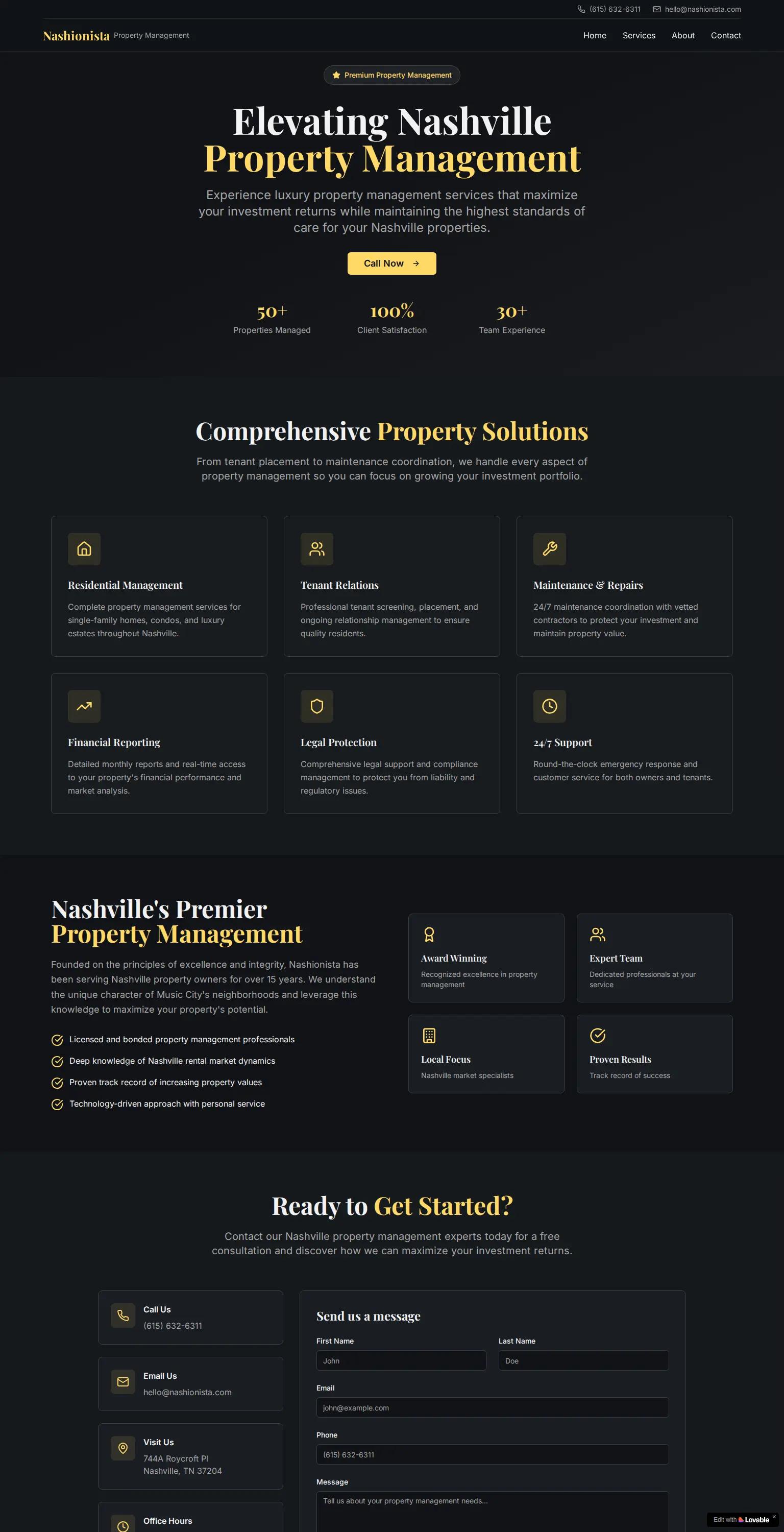 Nashionista screenshot