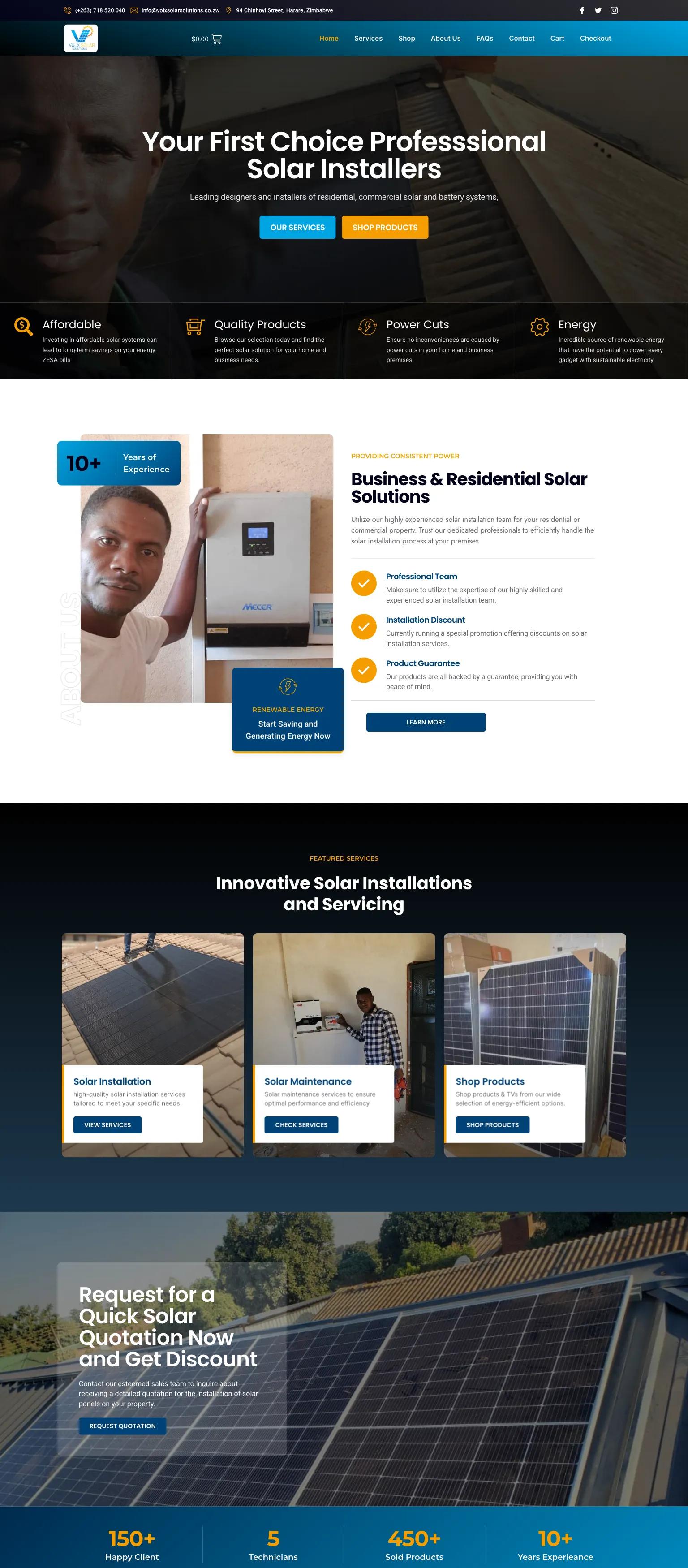 Volx Solar Solutions screenshot
