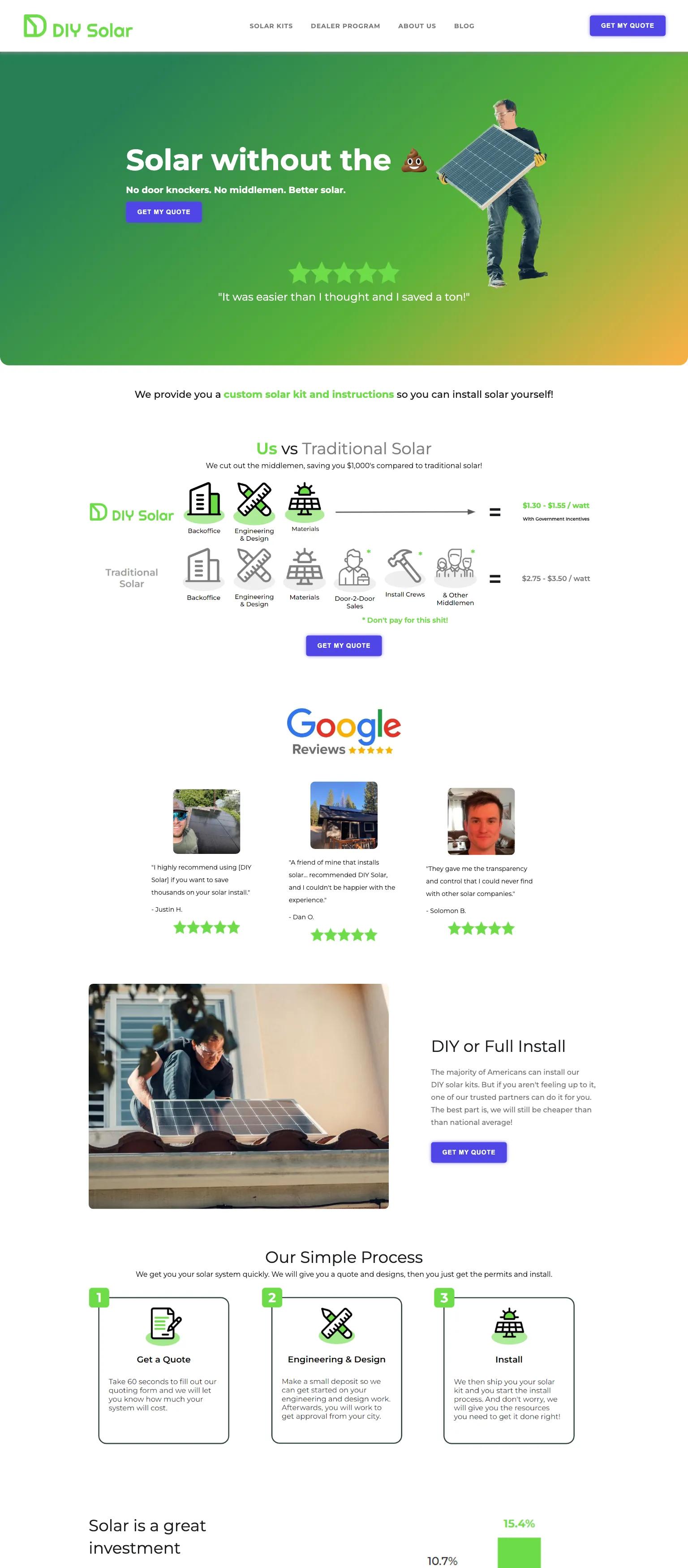 DIY Solar screenshot